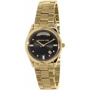 Michael Kors Colette Black Dial Ladies Watch